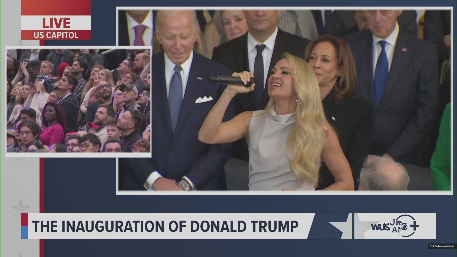 President-elect Donald Trump, once the 45th president, was officially sworn in as the 47th on Monday in Washington, D.C.
