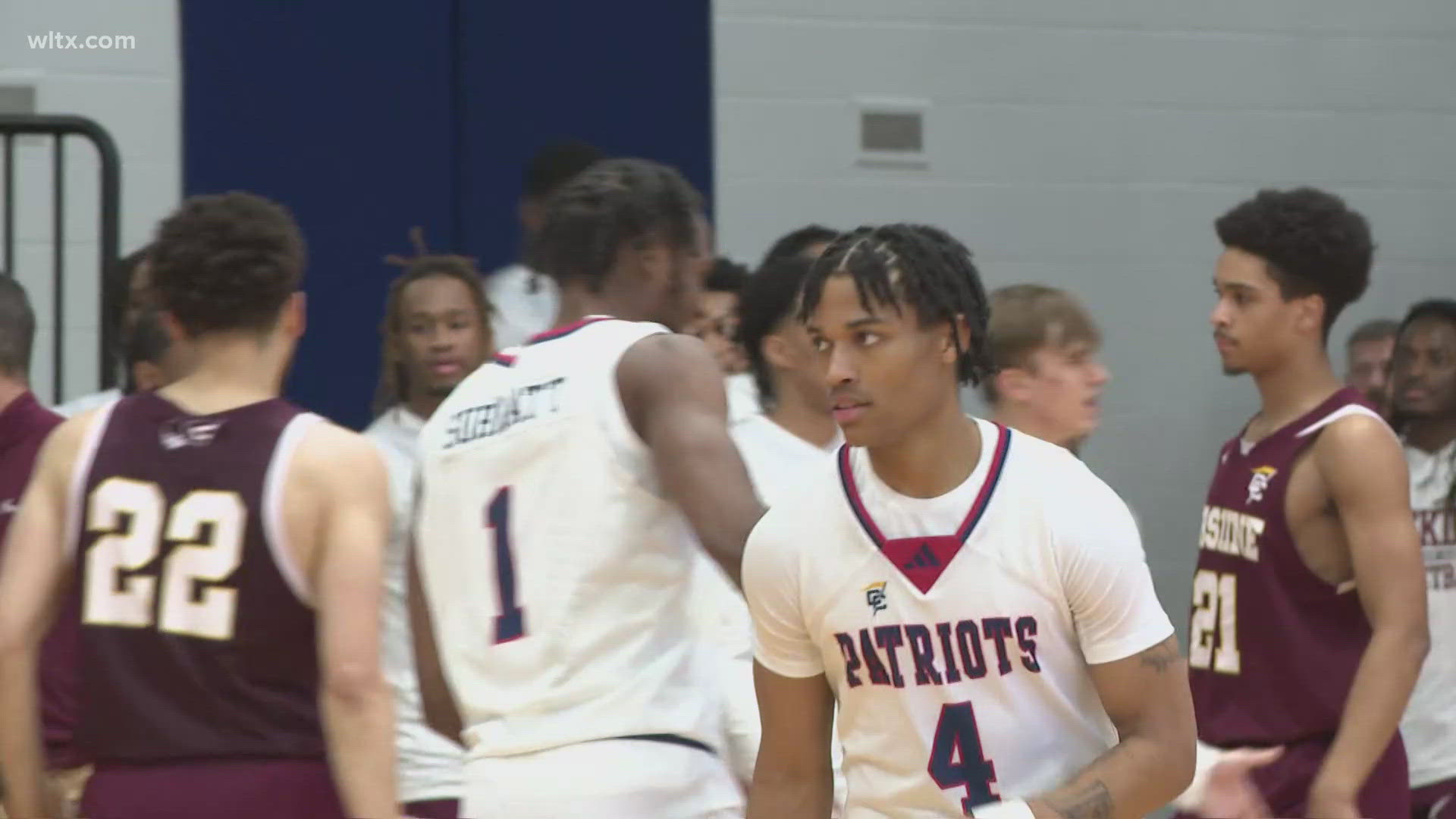 Highlights from a doubleheader at Francis Marion University where the Patriots take two from the Flying Fleet of Erskine