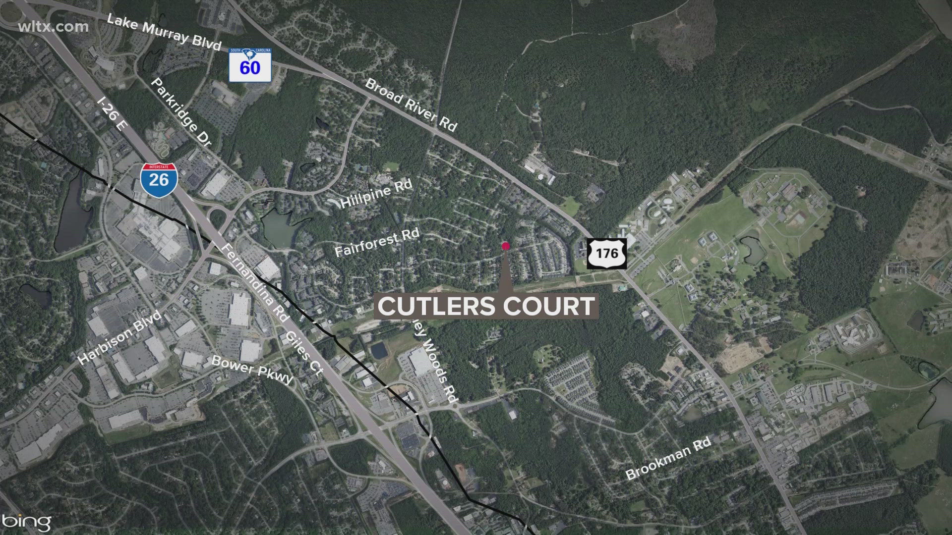 Deputies say they responded to a "shots fired" call at Cutlers Court, off of Broad River Road.