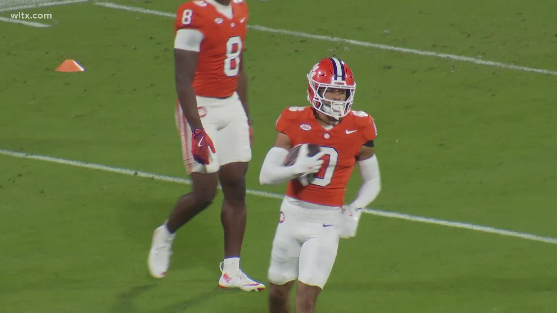 Antonio Williams has been a key weapon for the Clemson offense and he will have a few more trips in 2025 down the hill inside Death Valley.