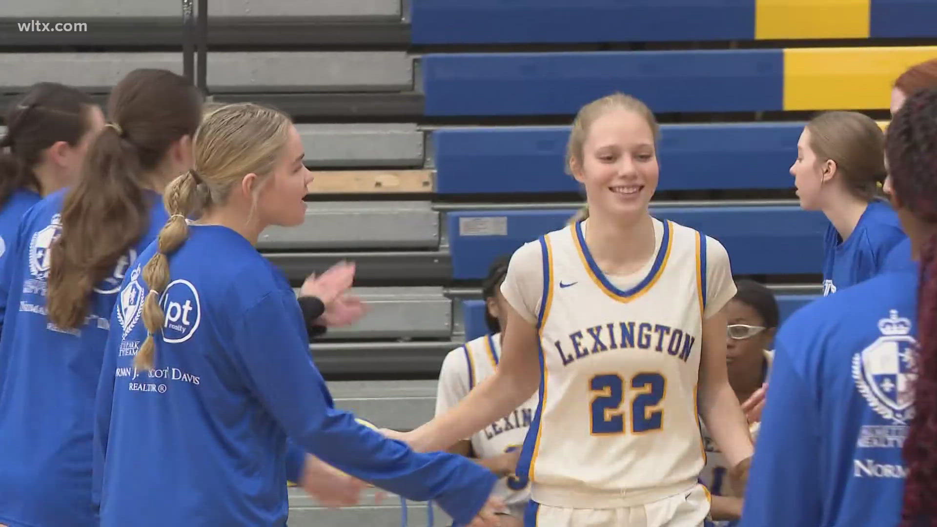 Lexington senior guard Izzy Saville is a two-sport standout in basketball and lacrosse. 