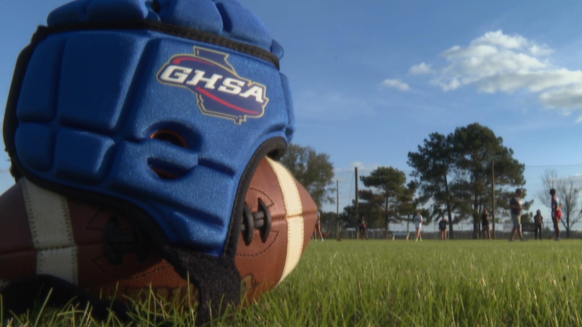 Flag football was added as a sanctioned sport by the GHSA four years ago.
