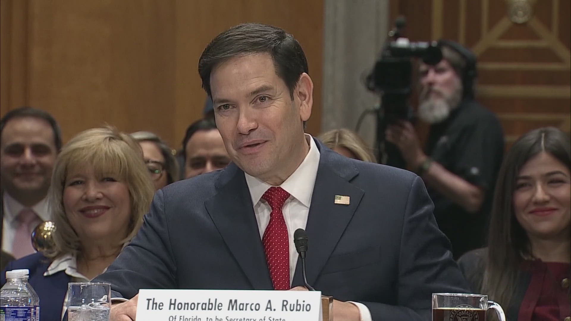 Attorney General candidate Pam Bondi and Secretary of State candidate Marco Rubio will be returning for another round of questioning