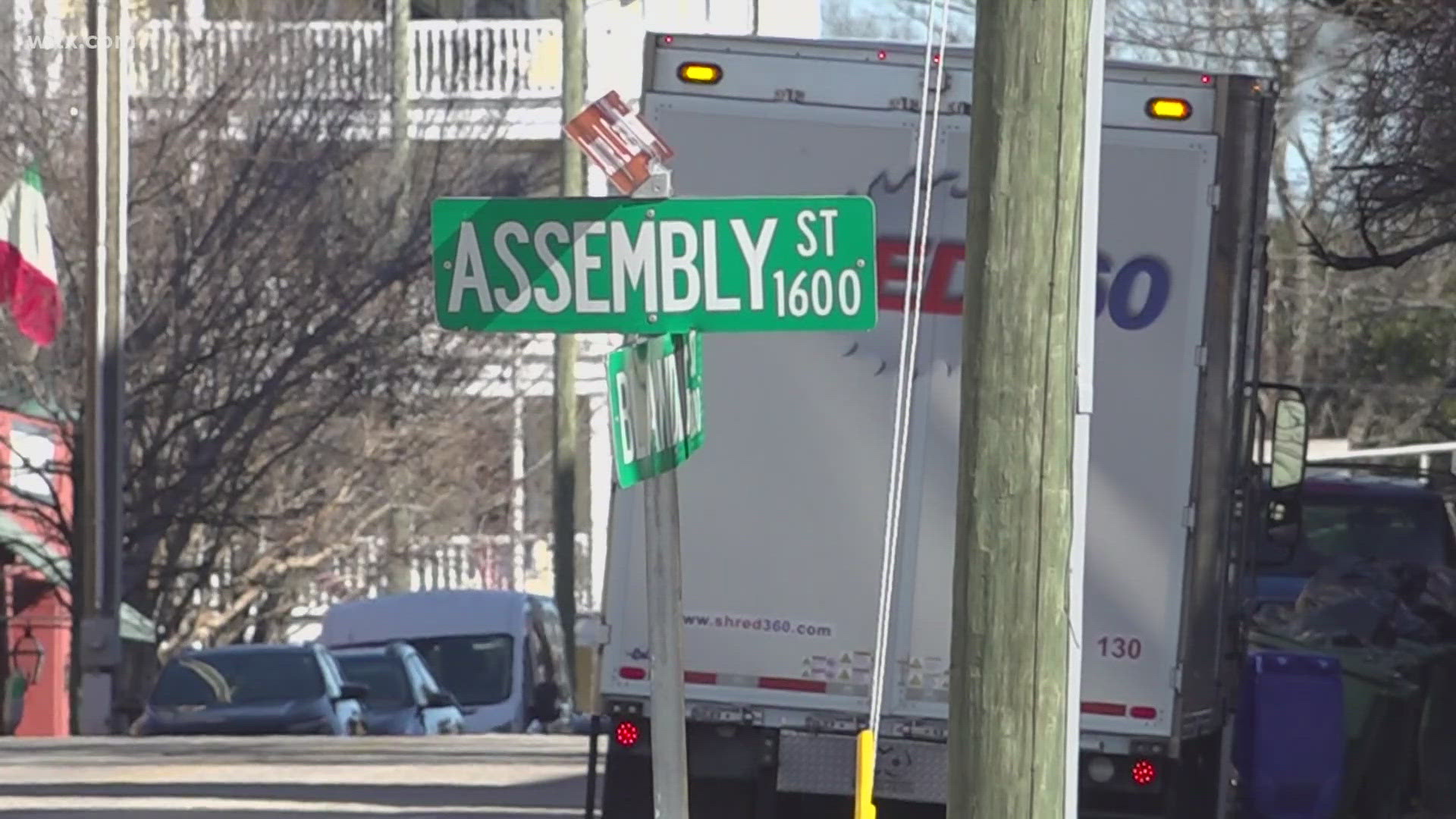 Authorities are investigating an "unaccompanied" death of a man in downtown Columbia.