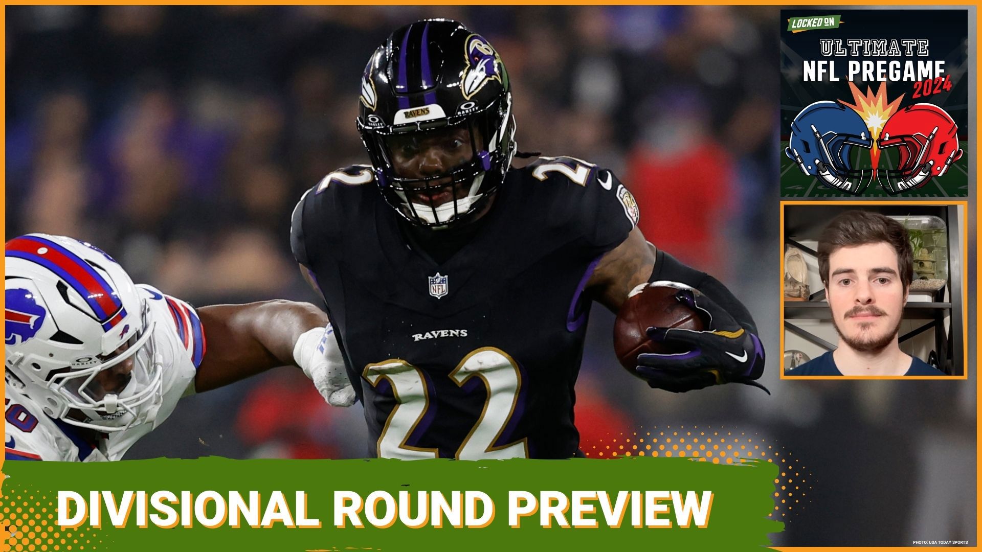 Who wins the MVP battle between the Baltimore Ravens and Buffalo Bills in the Divisional Round?