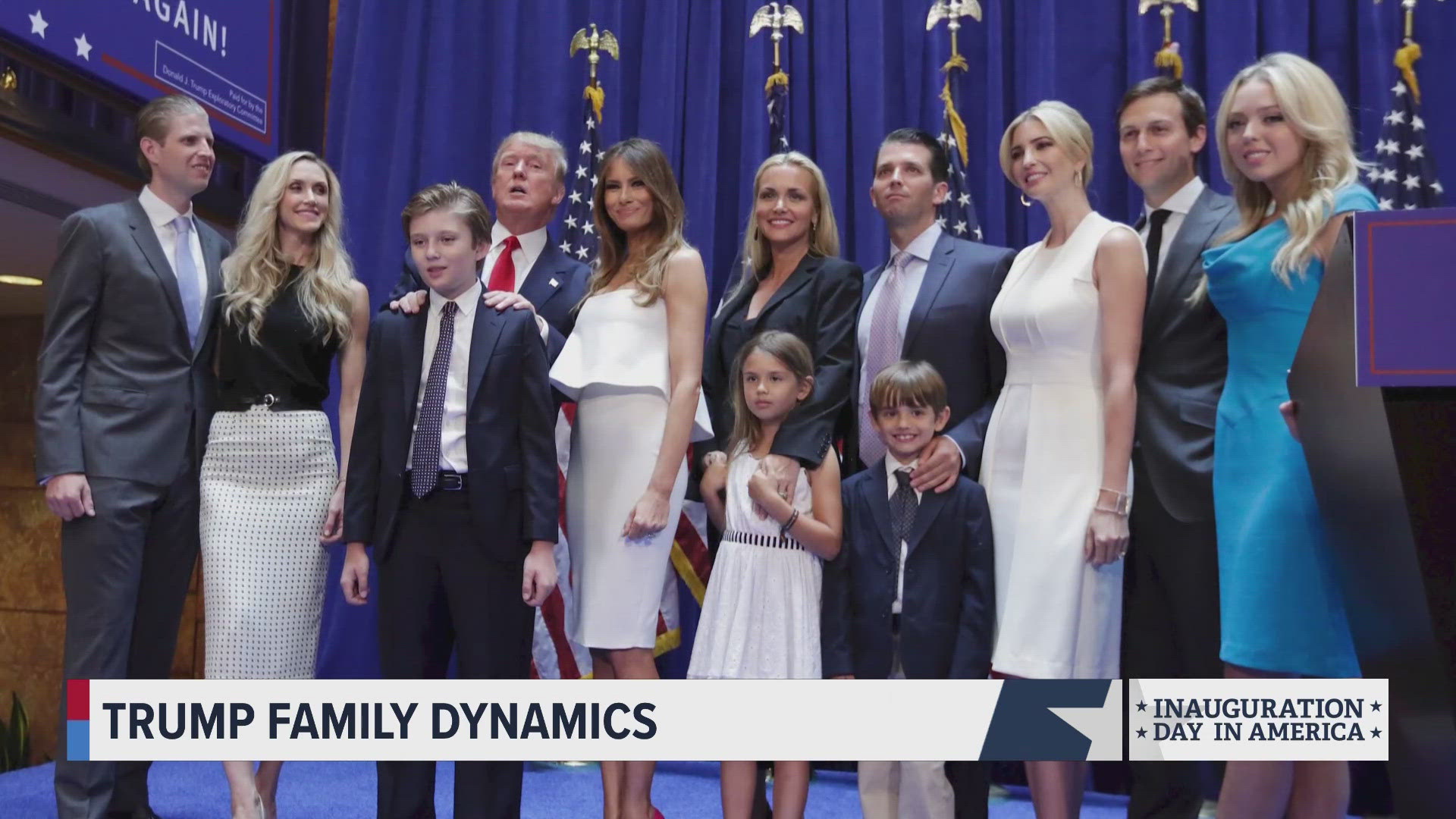 Simone De Alba examines the Trumps' return to D.C., with Barron Trump attending school in NYC and the other children not joining their father at the White House. 
