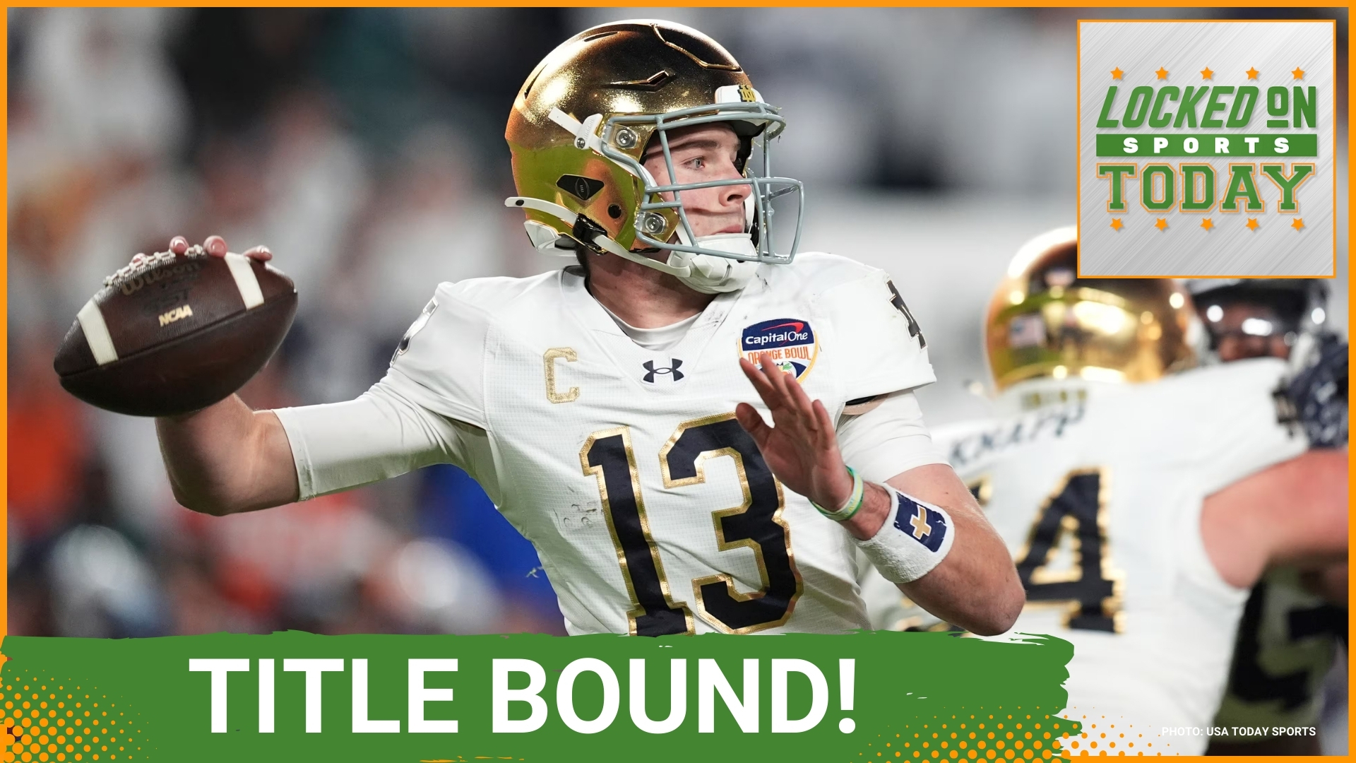 The Irish are headed to the National Championship Game. Also, the Packers and Eagles may have the most juice for this Wild Card round of the playoffs.