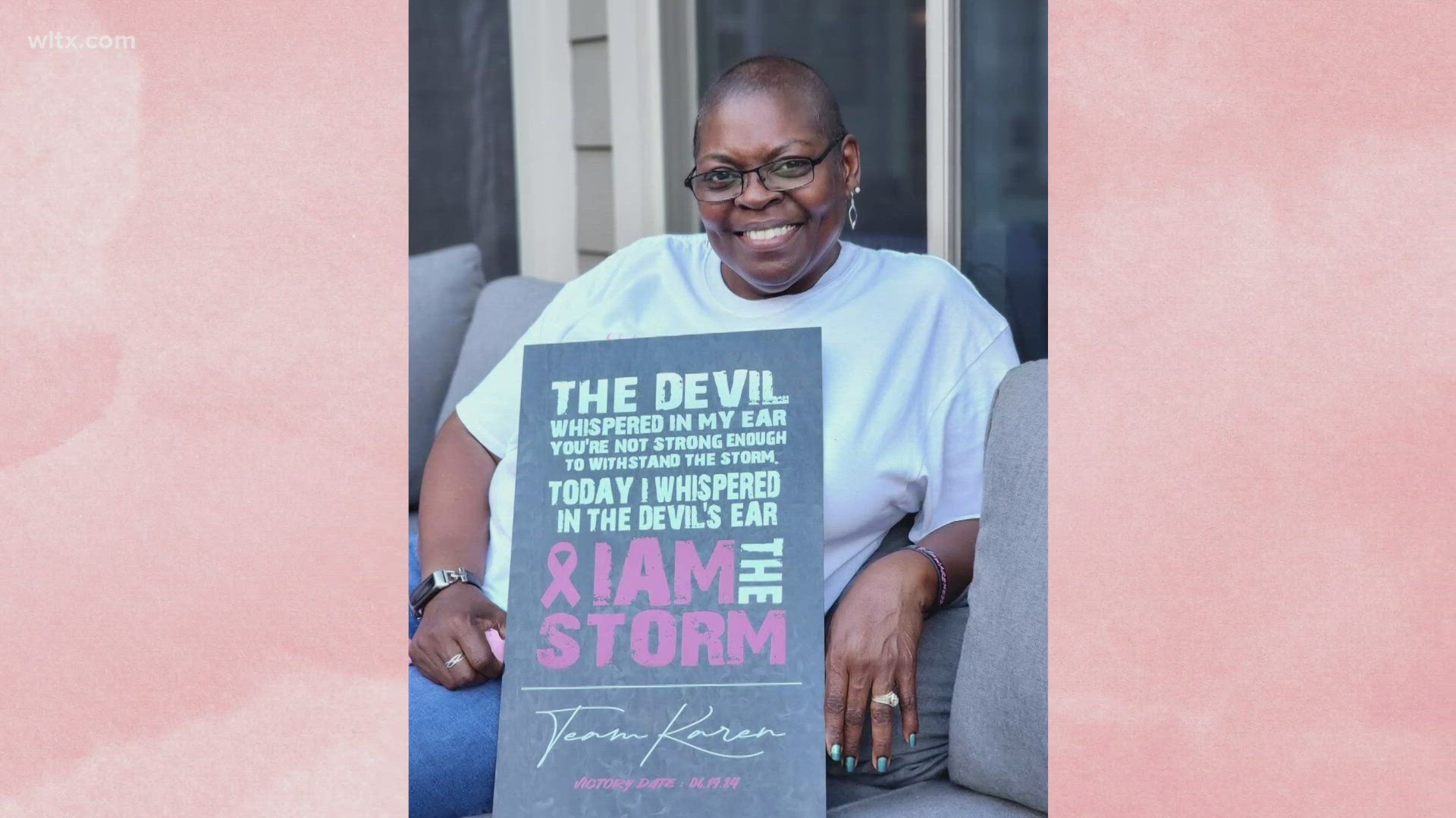 Since her diagnosis, Karen has made it her mission to provide comfort and guidance to others fighting breast cancer. 