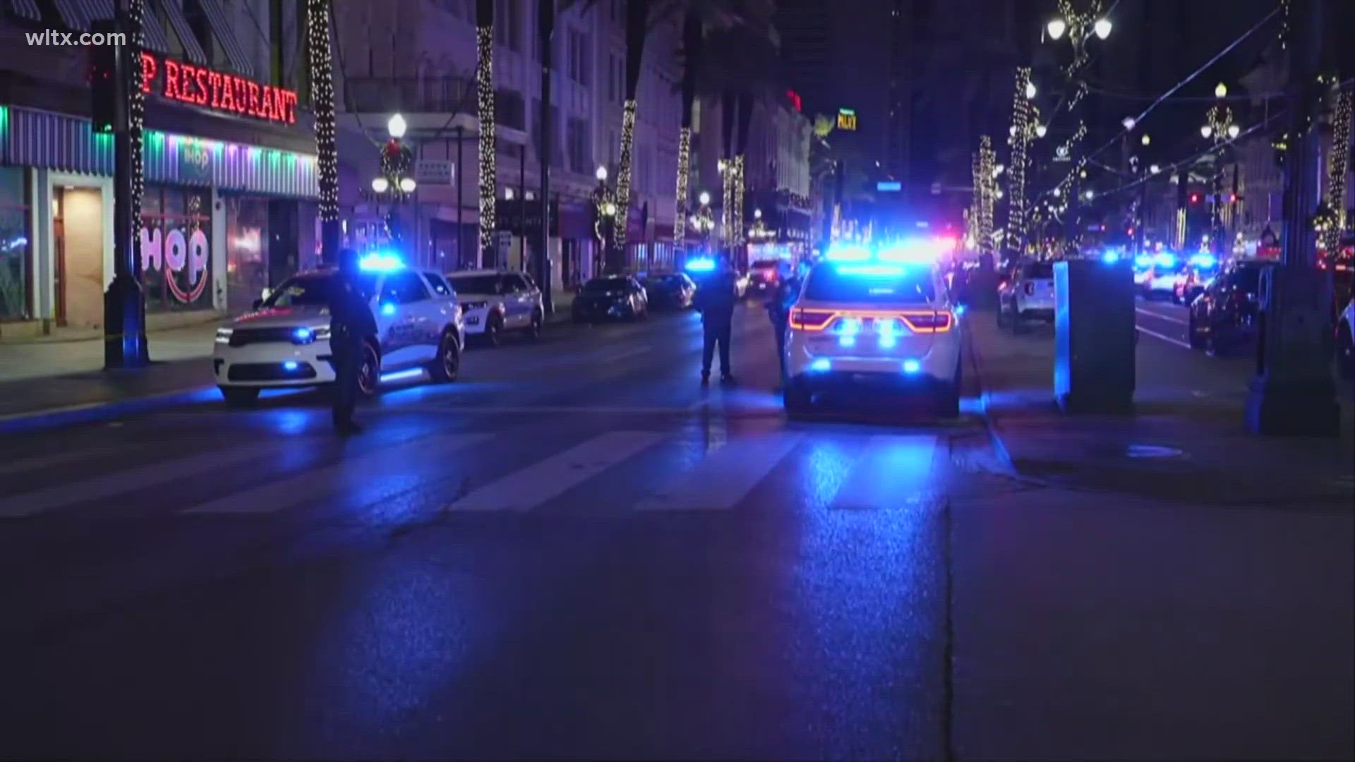 Officials identified the man who intentionally drove a pickup truck into a crowd on Bourbon Street as revelers were celebrating the new year. 