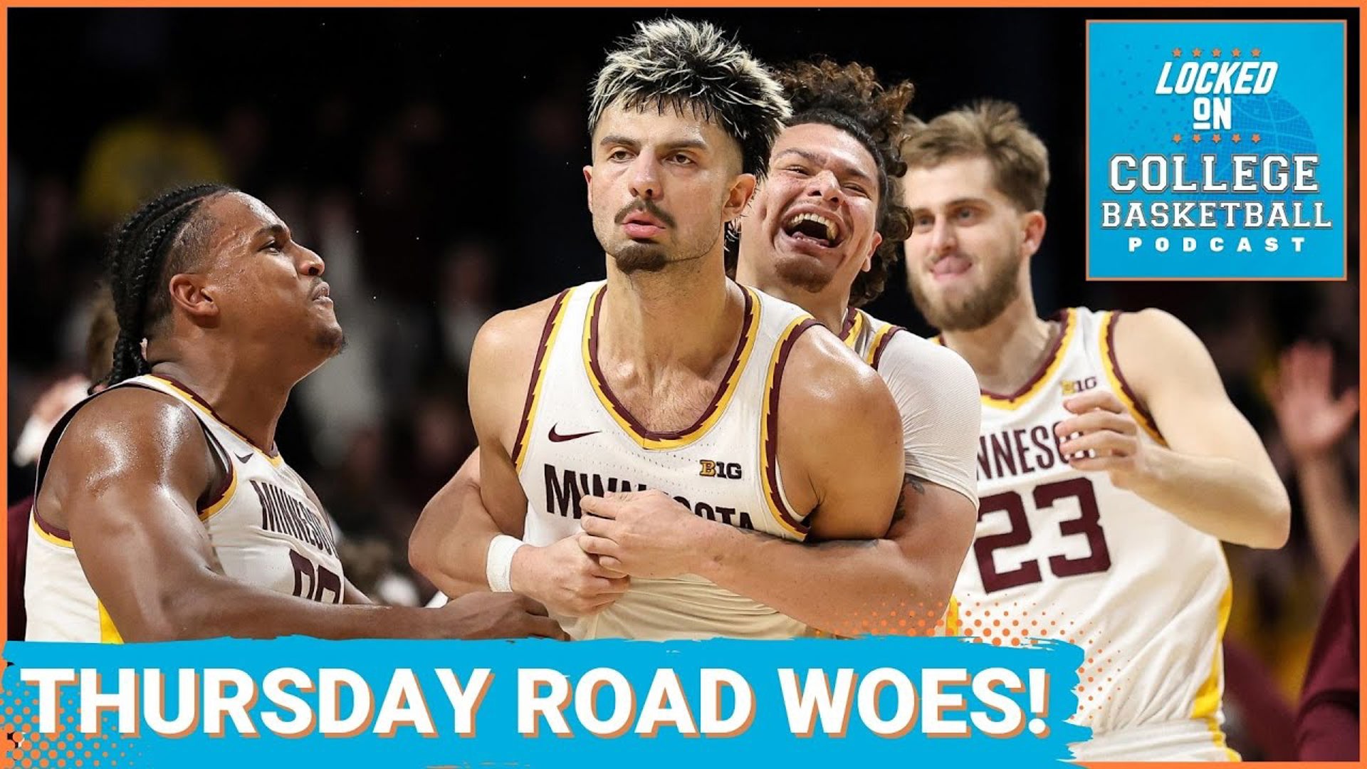 It was a rough Thursday night for ranked teams on the road.