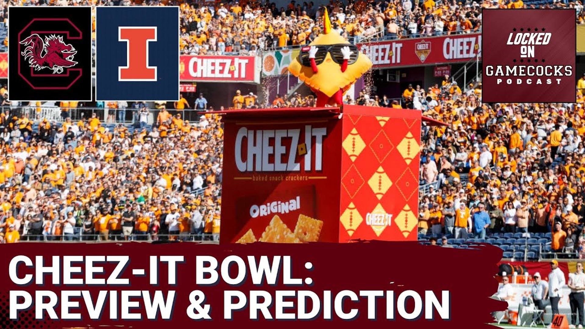 2024 Cheez-It Bowl Preview: South Carolina vs Illinois | Full Preview & Prediction