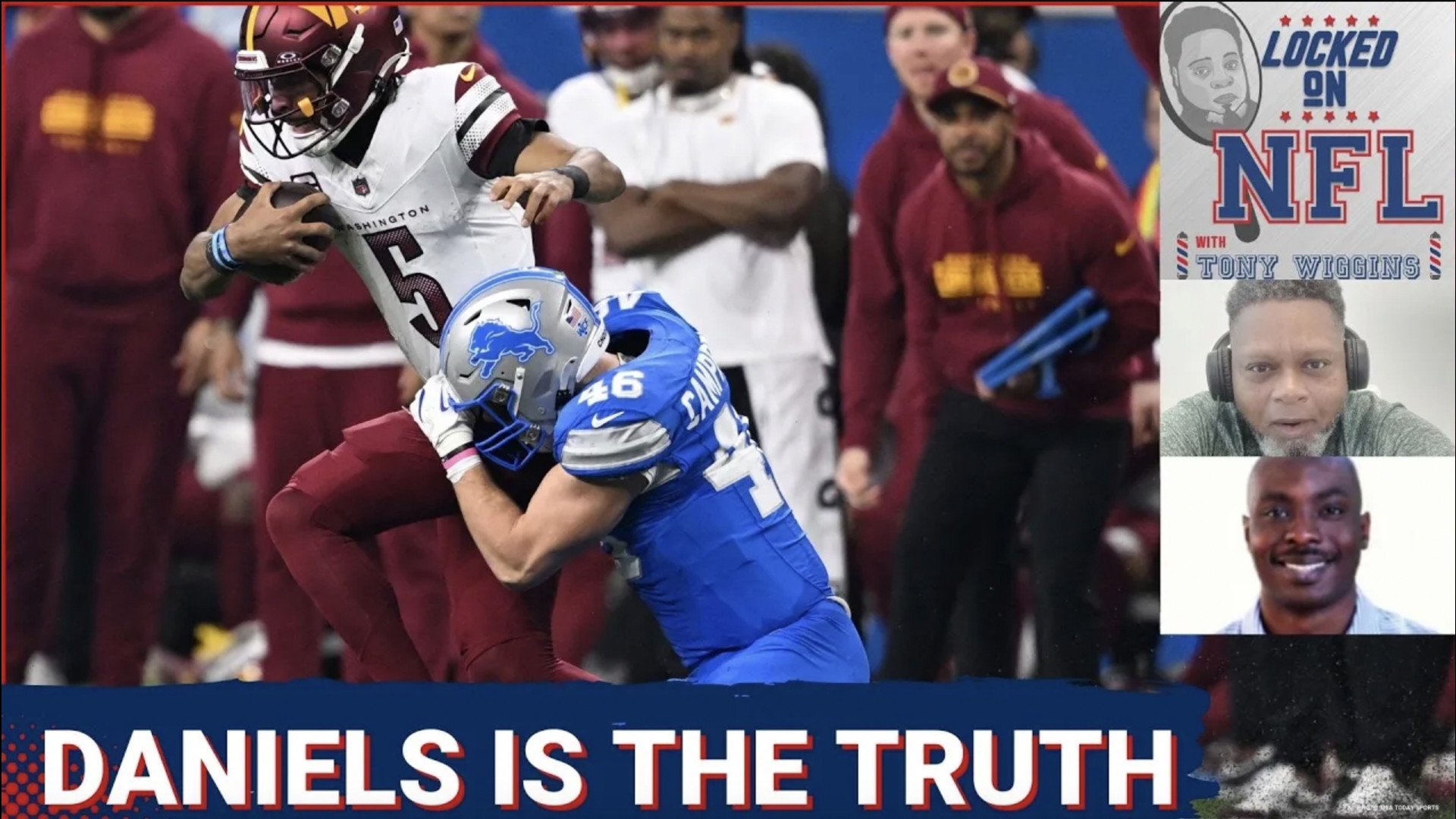 Can the Washington Commanders' Jayden Daniels lead his team to a deep playoff run? This episode breaks down the Commanders' stunning victory over the Detroit Lions