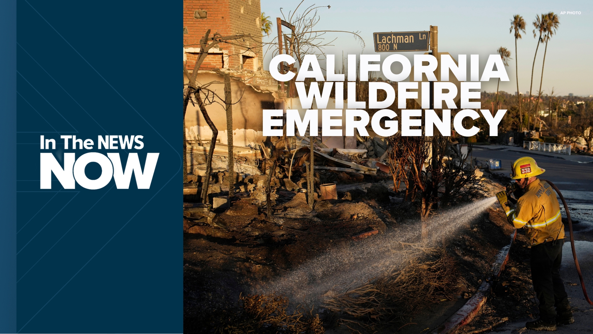 Southern California faces new wildfire warnings as strong winds blow across the area in Los Angeles where massive blazes have been burning for a week.
