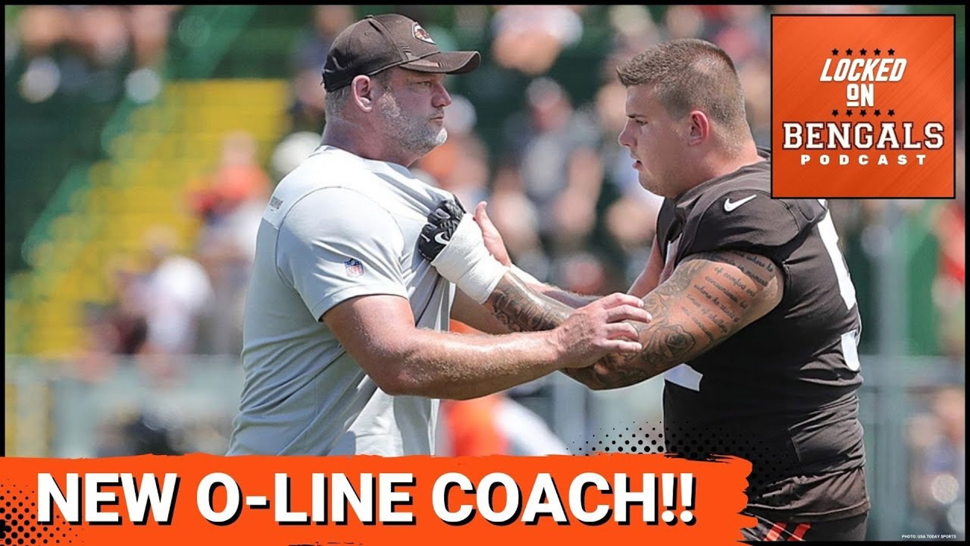 The Cincinnati Bengals have a new offensive line coach!