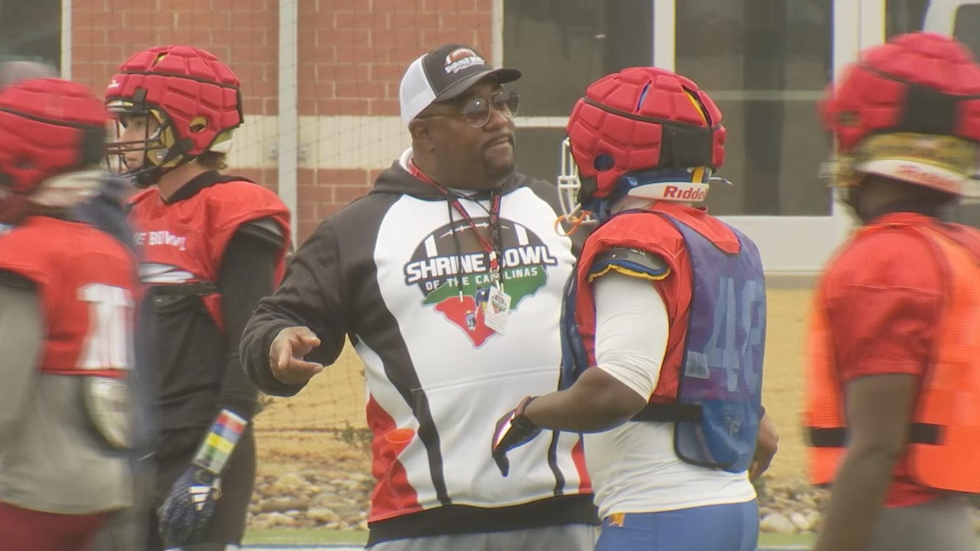 Reggie Kennedy is leading the South Carolina Shrine Bowl team as it faces the North Carolina team in Saturday's All-Star Game in Spartanburg