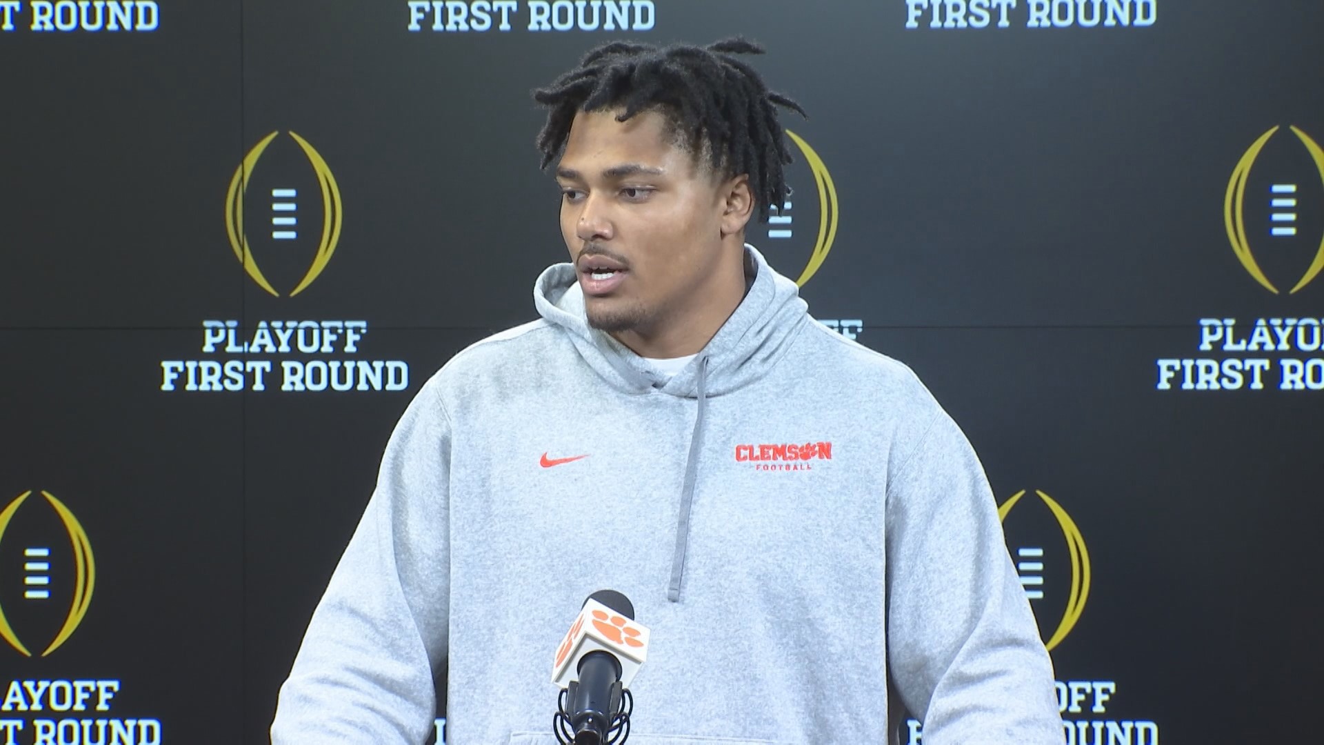 Clemson sophomore defensive end TJ Parker says assistant coach Chris Rumph has helped him make marked improvement in this, his second season in orange