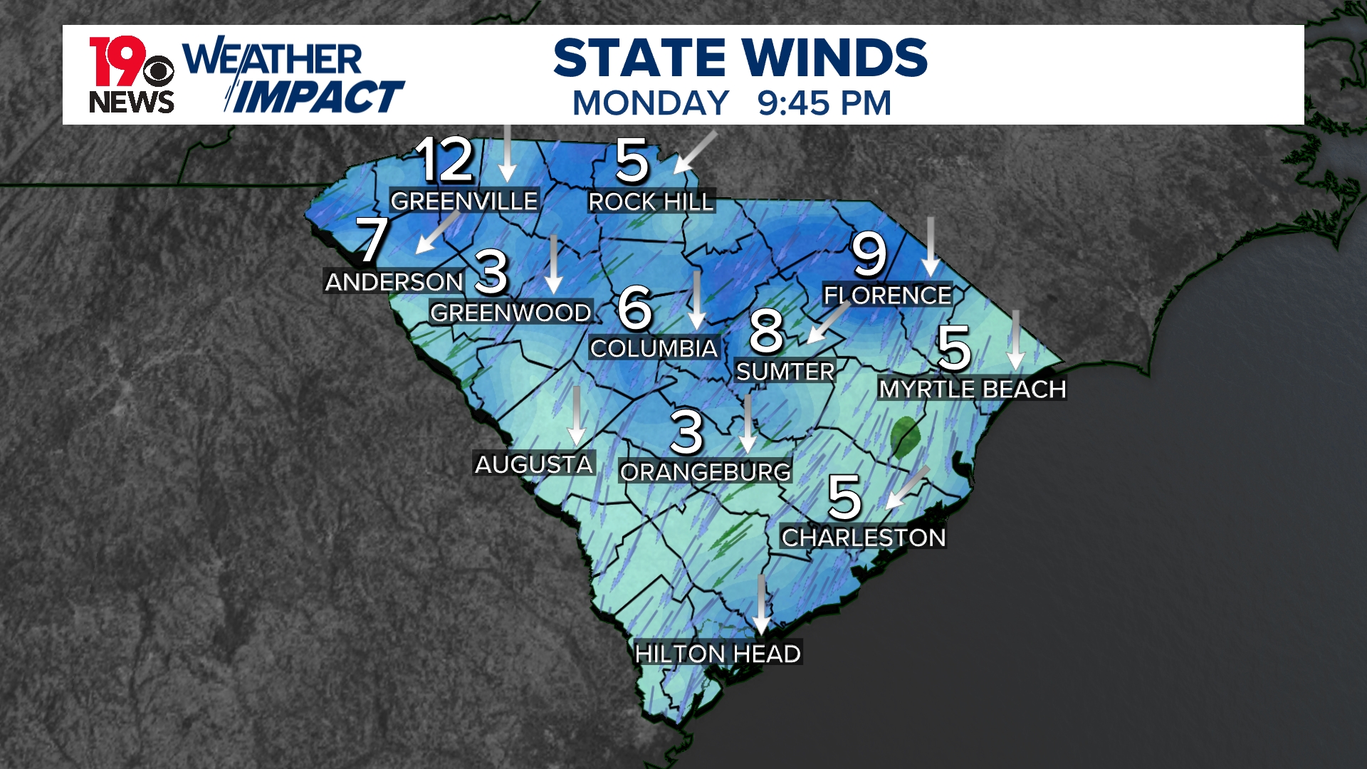 South Carolina Winds